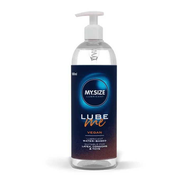 Lubricante Base Agua Lube Me Vegan 1000 ml de My Size
