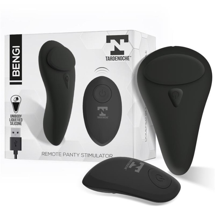 Bengi Estmulador de Braguita Control Remoto Silicona Líquida Unibody de Tardenoche | VibraZon