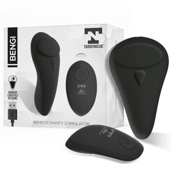 Bengi Estmulador de Braguita Control Remoto Silicona Líquida Unibody de Tardenoche