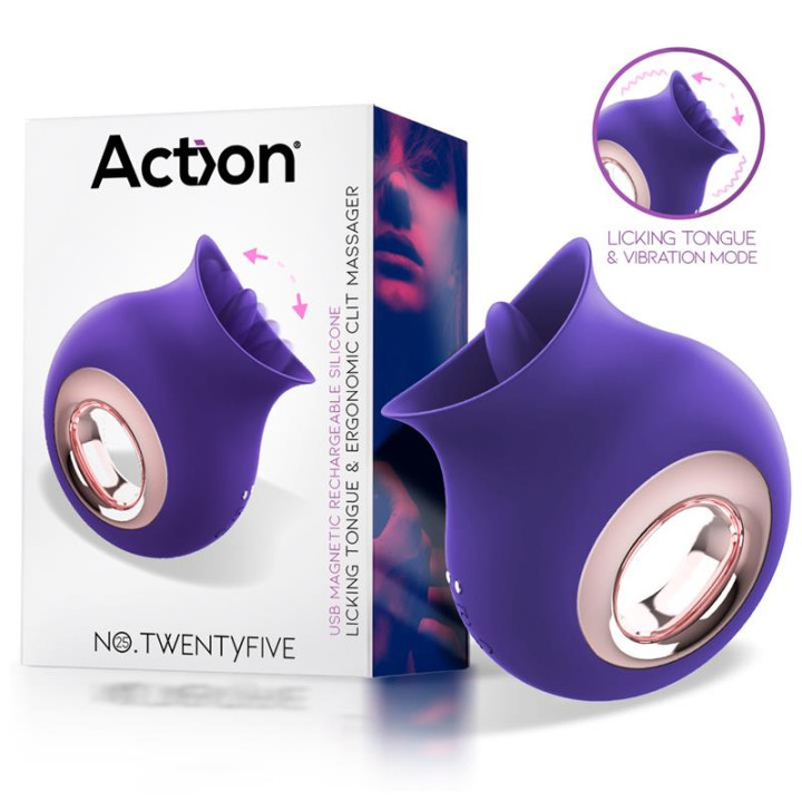 No. TwentyFive Estimulador de Lengua y Vibración de Action | VibraZon
