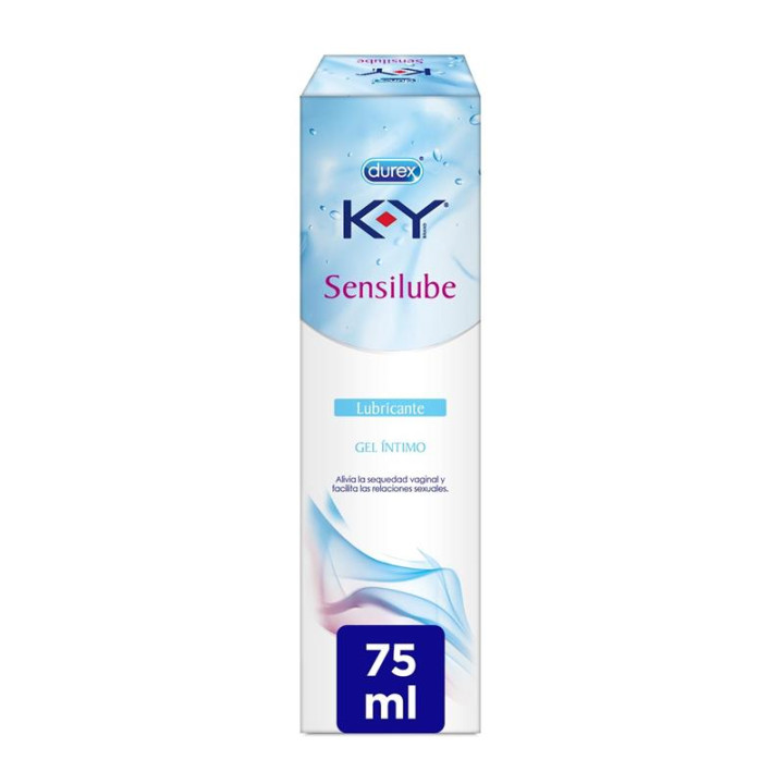 Lubricante Base Agua Sensilube KY 75 ml de Durex | VibraZon