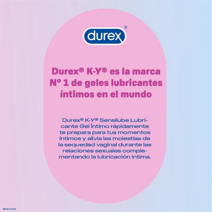 Lubricante Base Agua Duplo KY Sensilub 75ml de Durex