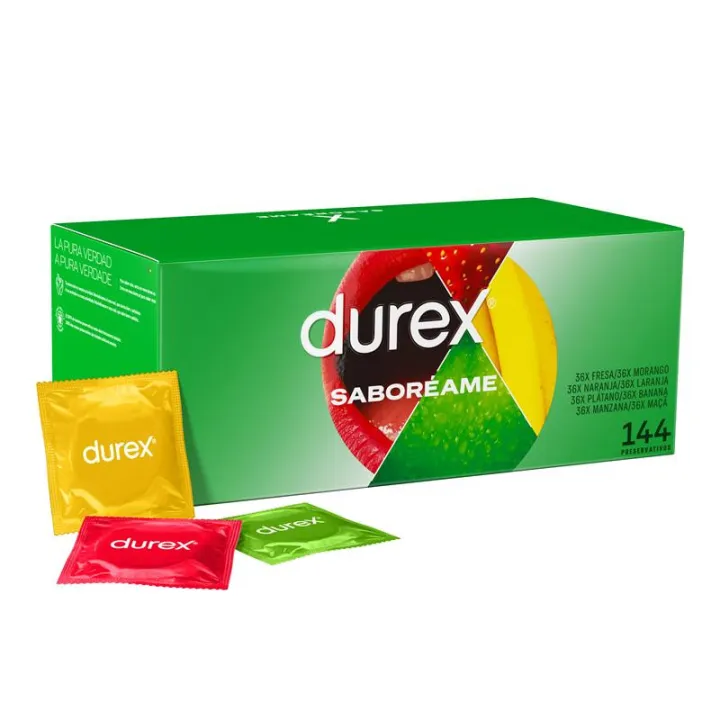 Preservativos Saboréame 144 ud de Durex