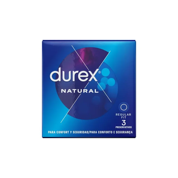 Preservativos Natural 3ud de Durex