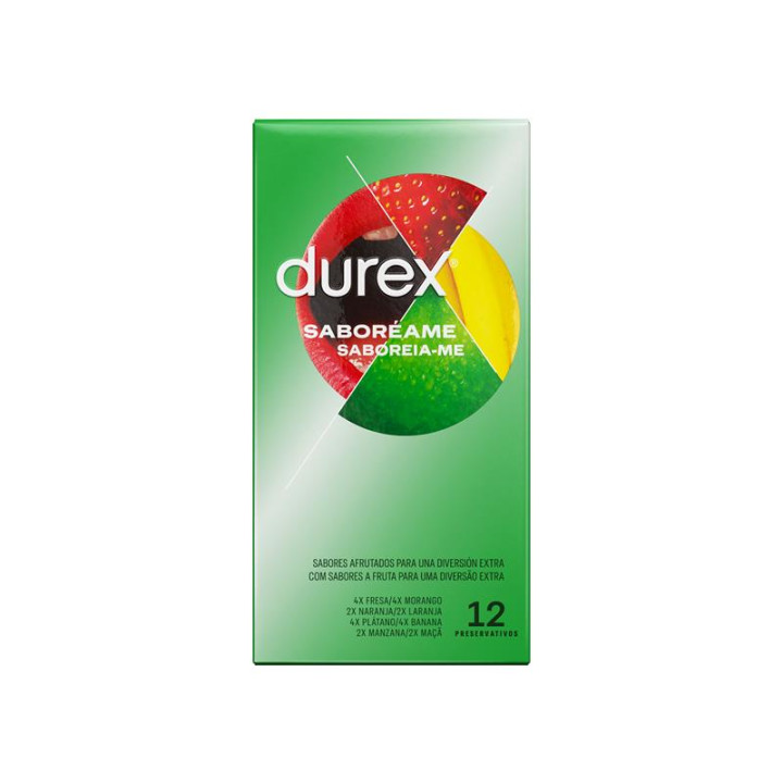 Preservativos Saboréame 12 ud de Durex | VibraZon