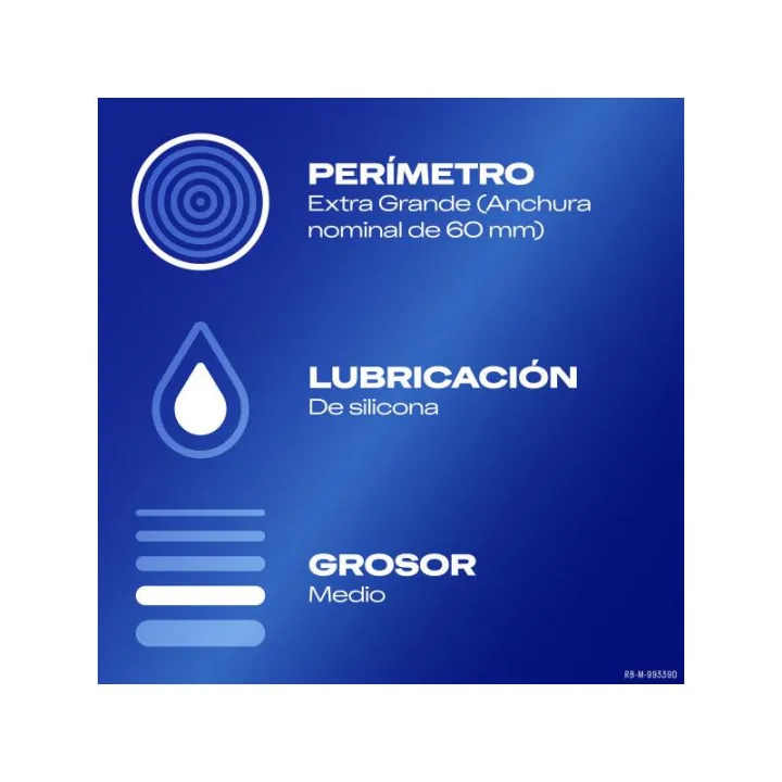 Preservativos Natural XL 12 ud de Durex