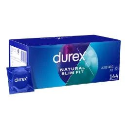 Preservativos Naturals Slim Fit 144 ud de Durex