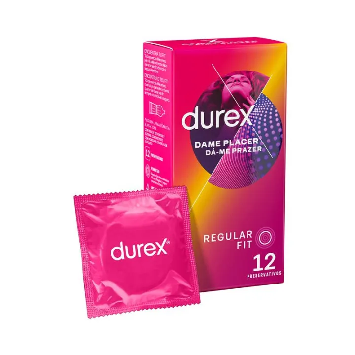Preservativos Dame Placer 12 ud de Durex
