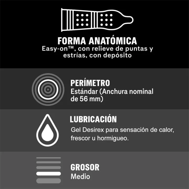 Preservativos Intense 12ud de Durex