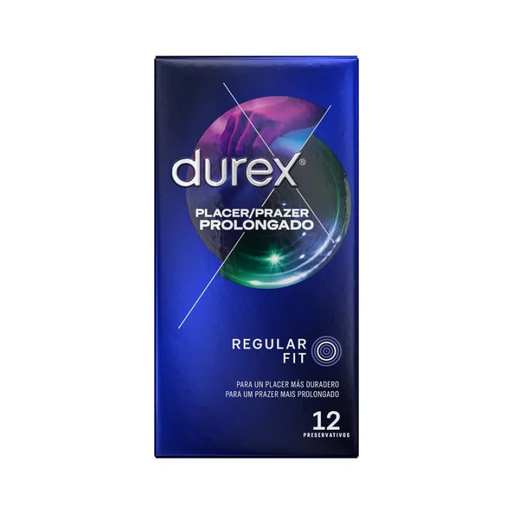 Preservativos Placer Prolongado 12ud de Durex