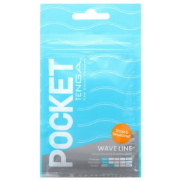 Masturbador Pocket Wave Line de Tenga | VibraZon