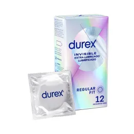 Preservativos Invisible Extra Lubricación 12ud de Durex