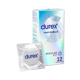 Preservativos Invisible 12 ud de Durex