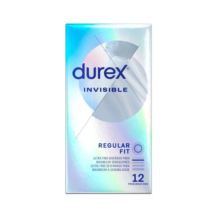 Preservativos Invisible 12 ud de Durex