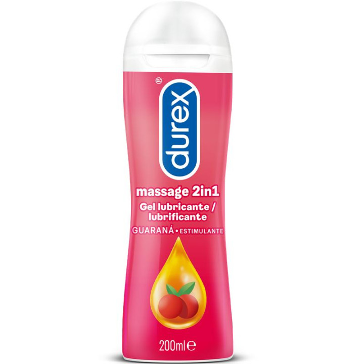 Gel de Masaje Guarana 200 ml de Durex | VibraZon