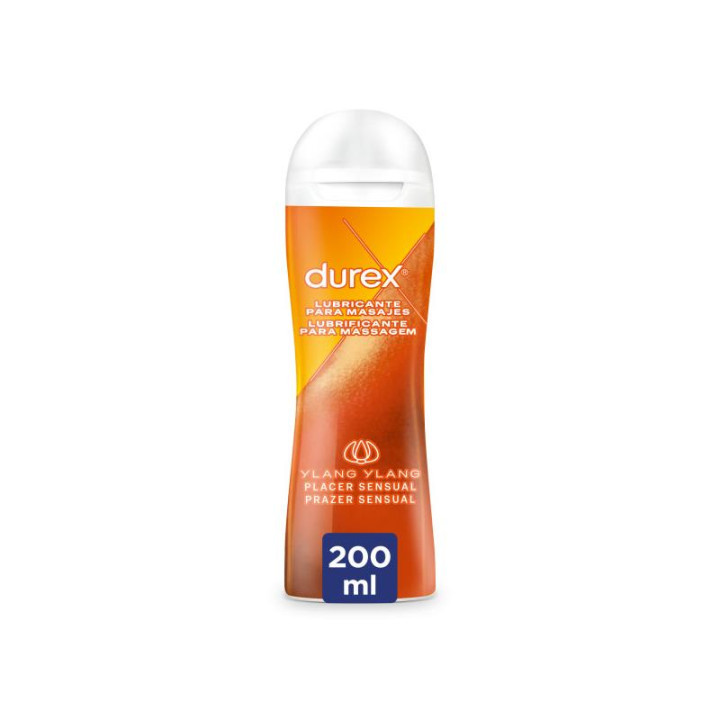 Gel de Masaje 2 en 1 Sensual Ylang Ylang 200 ml de Durex | VibraZon