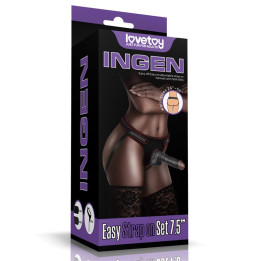 Arnés Ajustable con Dildo 7.5 de Lovetoy | VibraZon