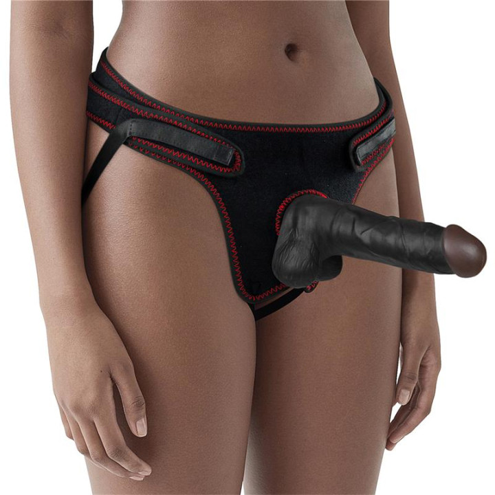 Arnés Ajustable con Dildo 7.5 de Lovetoy | VibraZon