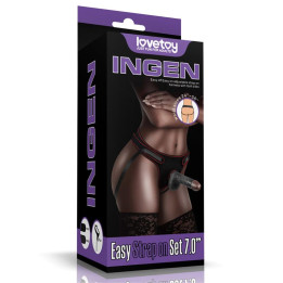 Arnés Ajustable con Dildo 7.0 de Lovetoy | VibraZon