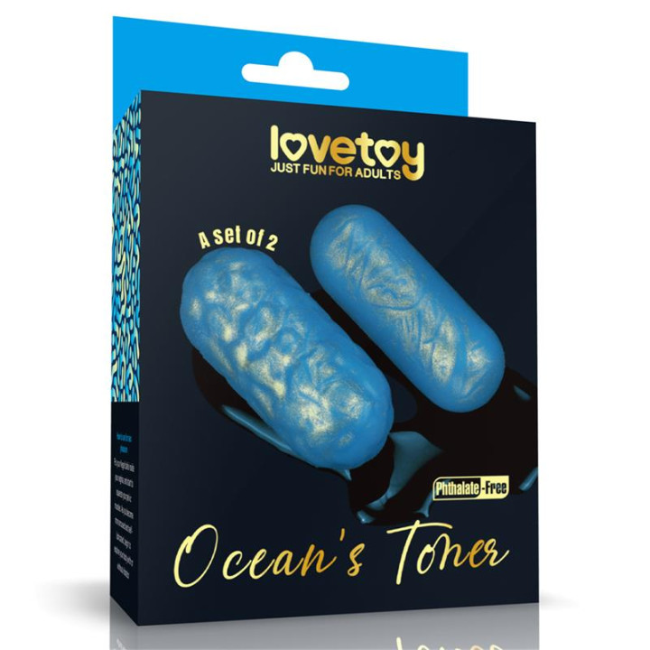 Oceans Toner Bolas Kegel Set de 2 de Lovetoy | VibraZon