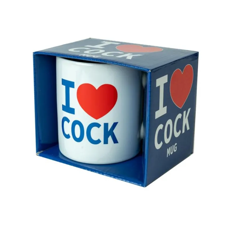 Taza de Cerámica I Love Cock de Spencer & Fleetwood