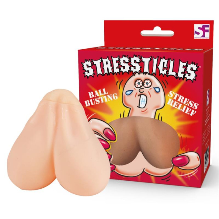 Bola Anti Estrés Stressticles de Spencer & Fleetwood | VibraZon