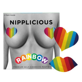 Nipplicious Pezoneras de Corazón LGBT de Spencer & Fleetwood | VibraZon