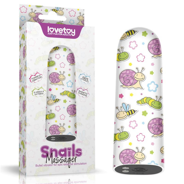 Bala Vibradora Snails de Lovetoy | VibraZon