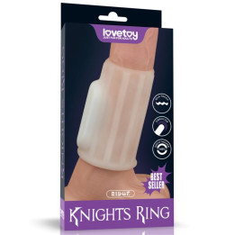 Funda para el Pene con Vibración Ridge Knights de Lovetoy | VibraZon