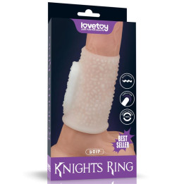Funda para el Pene con Vibración Drip Knights de Lovetoy | VibraZon