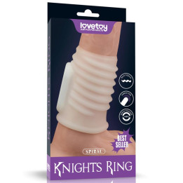 Funda para el Pene con Vibración Spiral Knights de Lovetoy | VibraZon