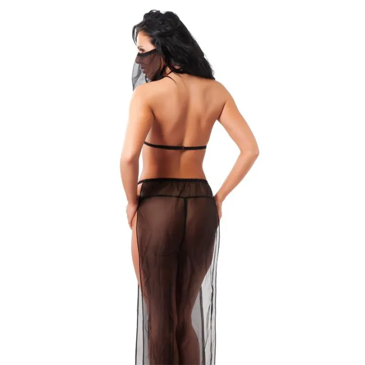 Disfraz Danza del Vientre Negro Talla Única de Amorable