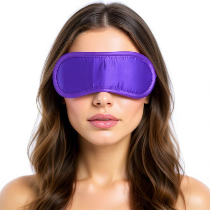 Antifaz de Satén Púrpura de Intoyou Bdsm Line | VibraZon