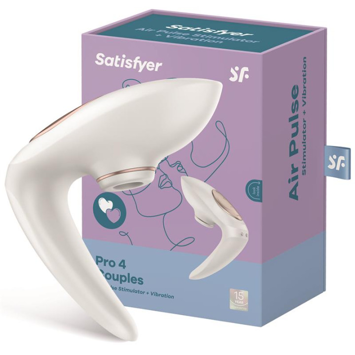 Satisfyer Succionador de Clítoris Pro 4 Couples | VibraZon