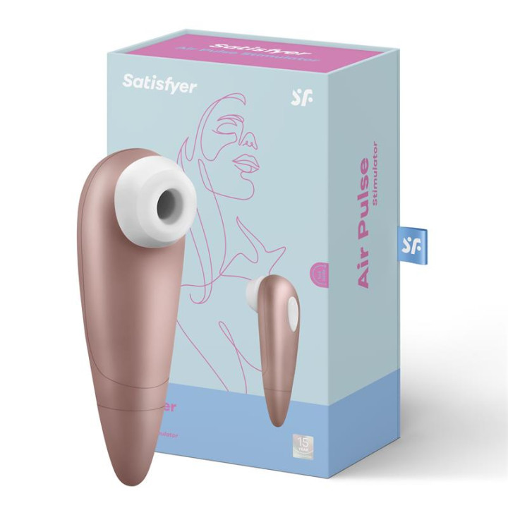 Succionador de Clítoris 1 Next Gen Oro Rosa de Satisfyer | VibraZon