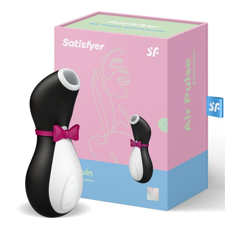 Satisfyer Succionador de Clítoris Pro Penguin Next Gen Nego, Blanco | VibraZon
