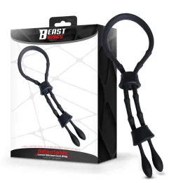 Lasso Anillo para el Pene Silicona Ajustable de Beast Rings