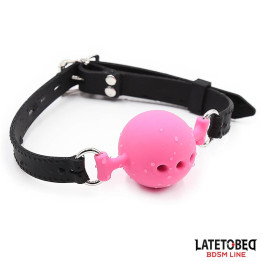 Mordaza Bola Silicona Transpirable S - 4 cm de Latetobed Bdsm Line | VibraZon