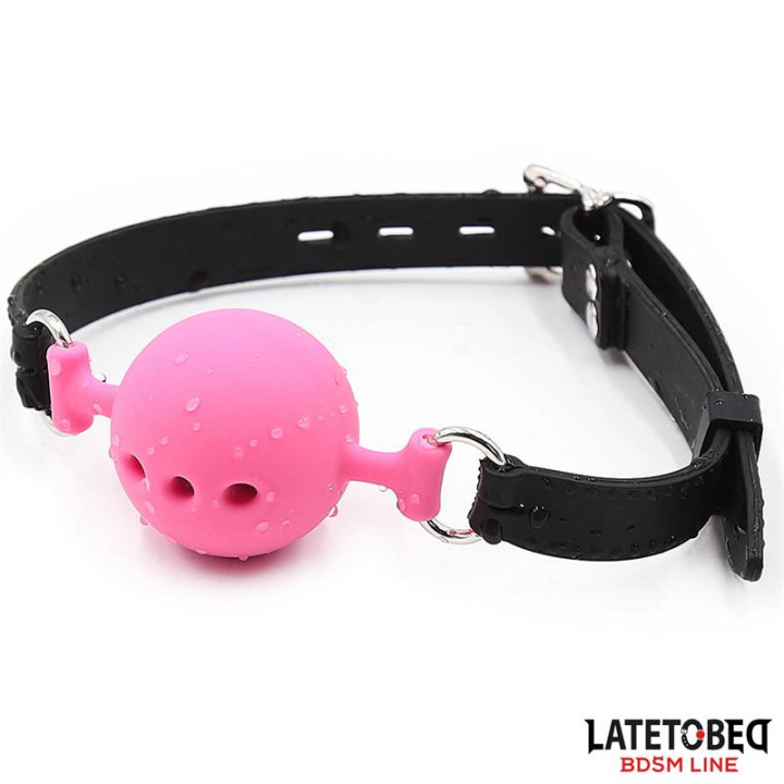 Mordaza Bola Silicona Transpirable S - 4 cm de Latetobed Bdsm Line | VibraZon