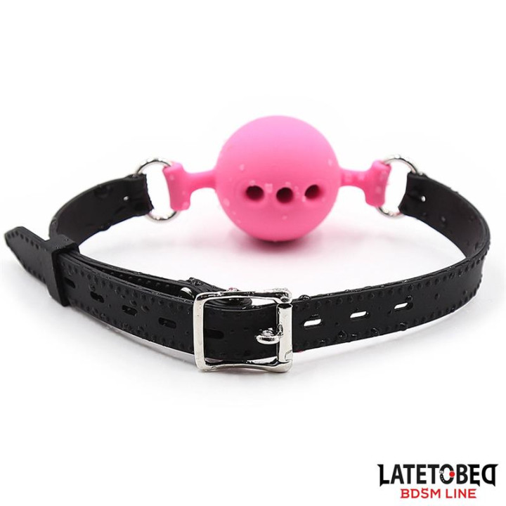 Mordaza Bola Silicona Transpirable S - 4 cm de Latetobed Bdsm Line | VibraZon