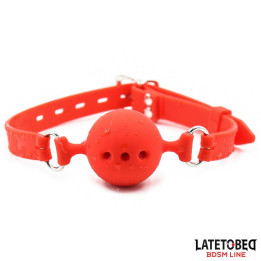 Mordaza Bola Silicona Transpirale S - 4 cm de Latetobed Bdsm Line | VibraZon