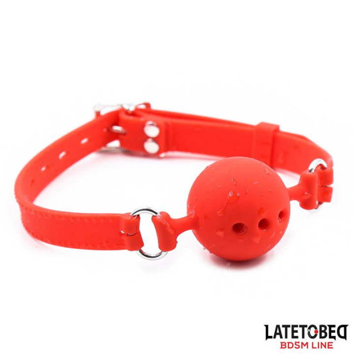Mordaza Bola Silicona Transpirale S - 4 cm de Latetobed Bdsm Line | VibraZon