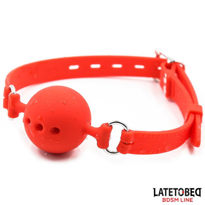 Mordaza Bola Silicona Transpirale S - 4 cm de Latetobed Bdsm Line | VibraZon