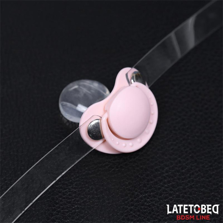 Mordaza de Chupete Ajustable 43-60 cm de Latetobed Bdsm Line | VibraZon