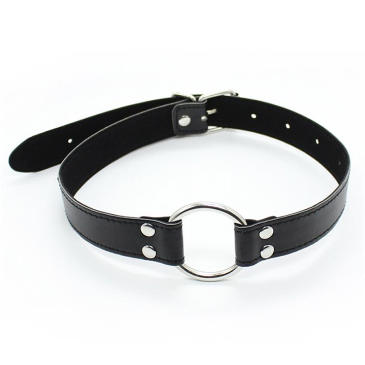 Mordaza con Aro de Metal Aro: 5 cm de Latetobed Bdsm Line | VibraZon