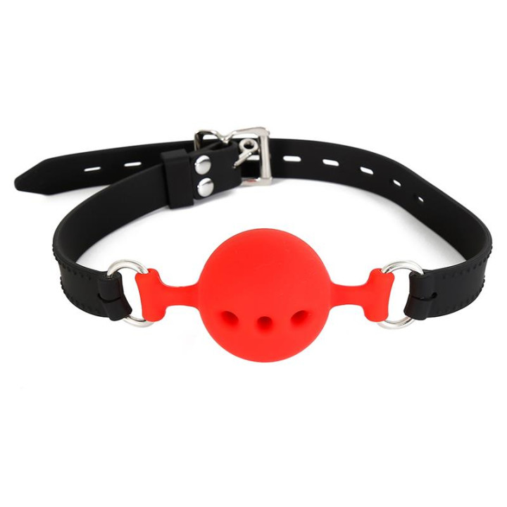 Mordaza Bola Silicona Transpirable M - 4.5 cm de Latetobed Bdsm Line | VibraZon