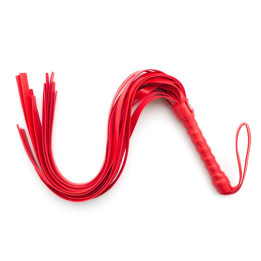 Flogger Rojo 45 cm de Latetobed Bdsm Line | VibraZon