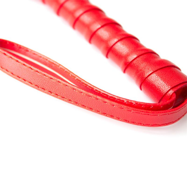 Flogger Rojo 45 cm de Latetobed Bdsm Line | VibraZon