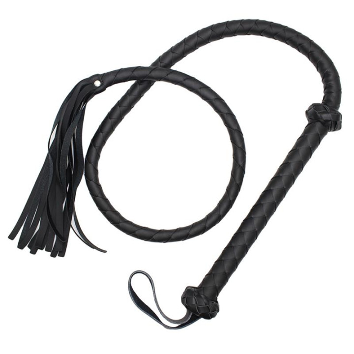 Látigo Doble Trenzado 150 cm de Latetobed Bdsm Line | VibraZon