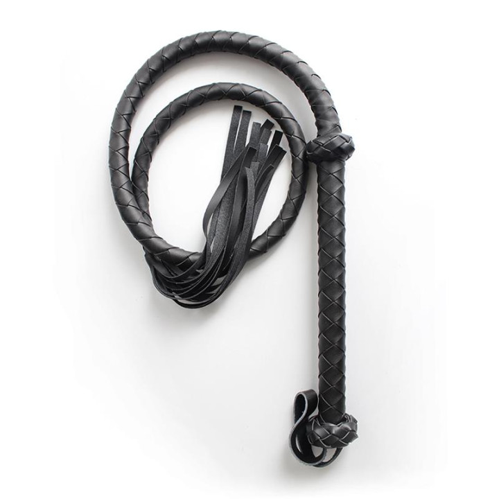 Látigo Doble Trenzado 150 cm de Latetobed Bdsm Line | VibraZon